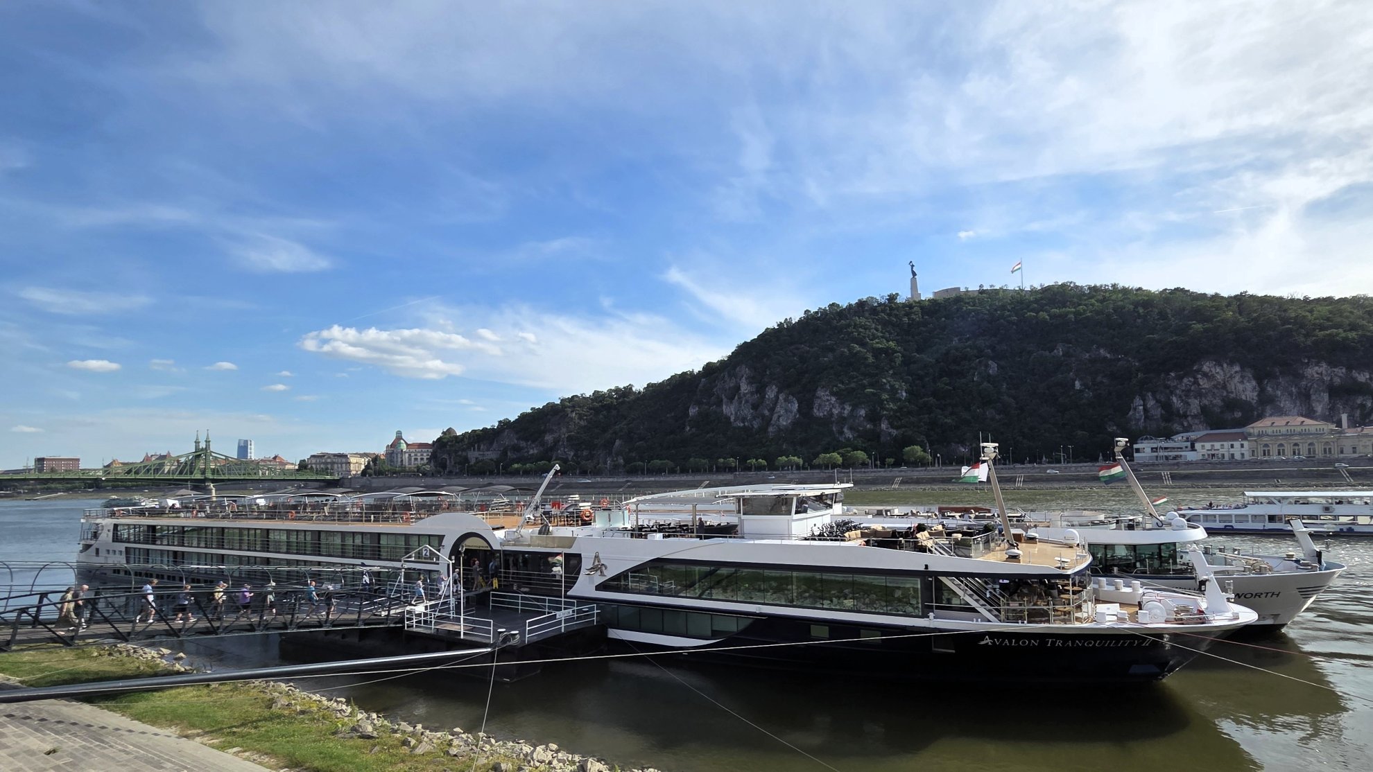 River cruise ship on the Danube, Budapest